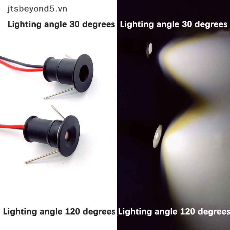 # JY # Spot Ánh Sáng 1W Mini LED Spotlight 12V Dimmable 15mm lõm ánh sáng đèn trần ..