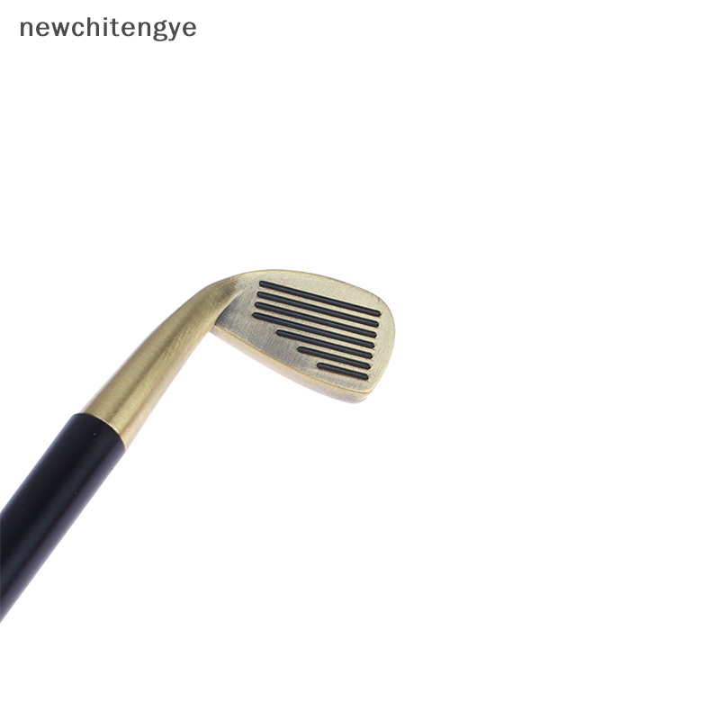 1 Bộ Bút Bi Golf Mini Để Bàn Màu Xanh Lá 3 Clubs