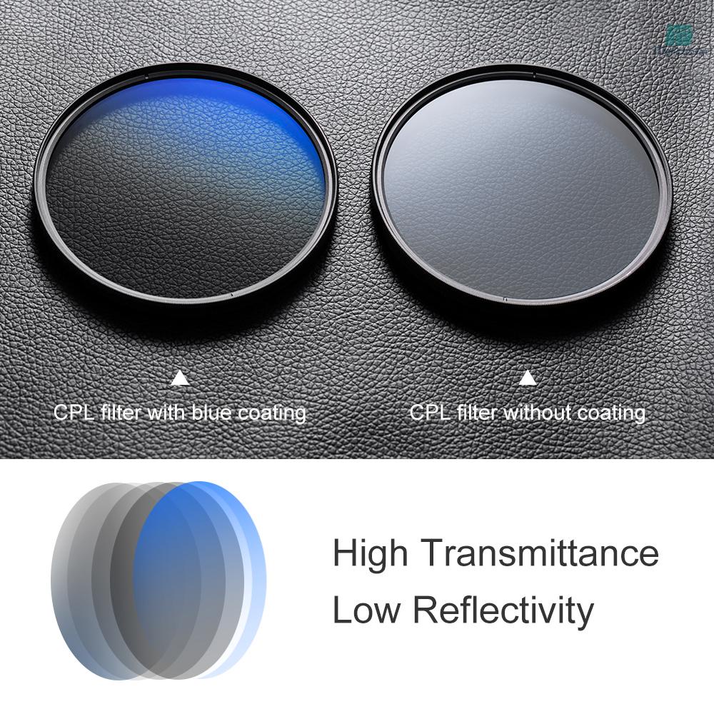 K&amp;F CONCEPT 67mm Ultra Slim CPL Filter Optics Multi Coated MC Circular Polarizering Polarized Filter for DSLR Camera Lens