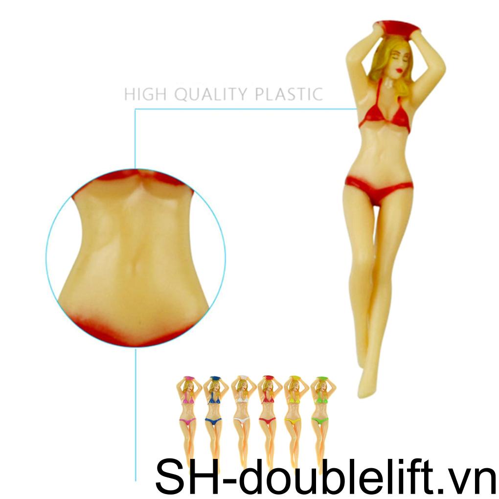 Bộ 6 Giá Đỡ Bóng Golf Hình Phụ Nữ Gợi Cảm Thay Thế Chuyên Nghiệp