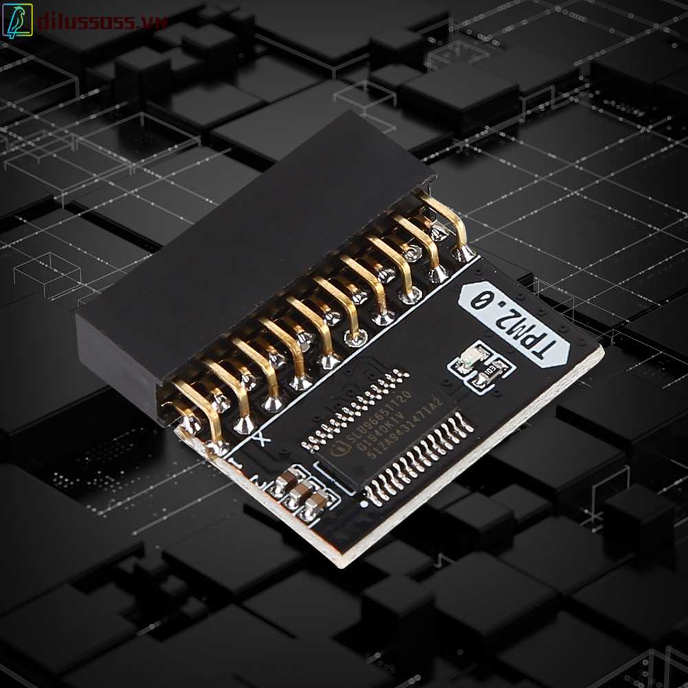 Mô Đun An Ninh TPM 2.0 Mã Hóa 20 Pin Bo Mạch Chủ 4 GB Cho Hệ Thống WIN11