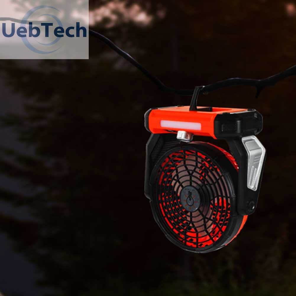 Quạt Điện 5200mAh Có Thể Sạc Lại Bằng Cổng USB Dùng Nướng BBQ Tiện Dụng