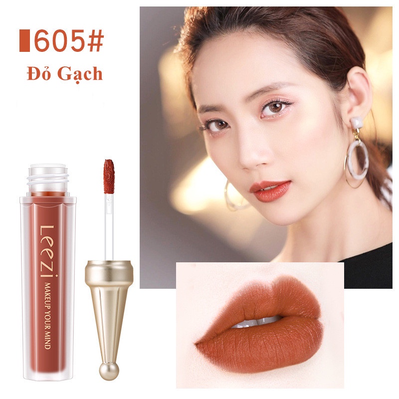 SON KEM LÌ LEZZI TẠO HIỆU ỨNG CĂNG BÓNG MÔI VÀ MỀM MƯỢT nội địa trung chính hãng SPB00632