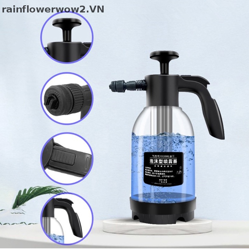 Bình Xịt Bọt Biển Rửa Xe Hơi Kèm 2 Vòi Xịt Tiện Dụng
