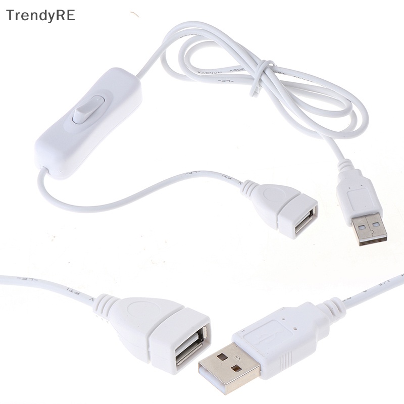1 Dây Cáp USB 1m Có Công Tắc ON / OFF Mở Rộng Cho Quạt USB