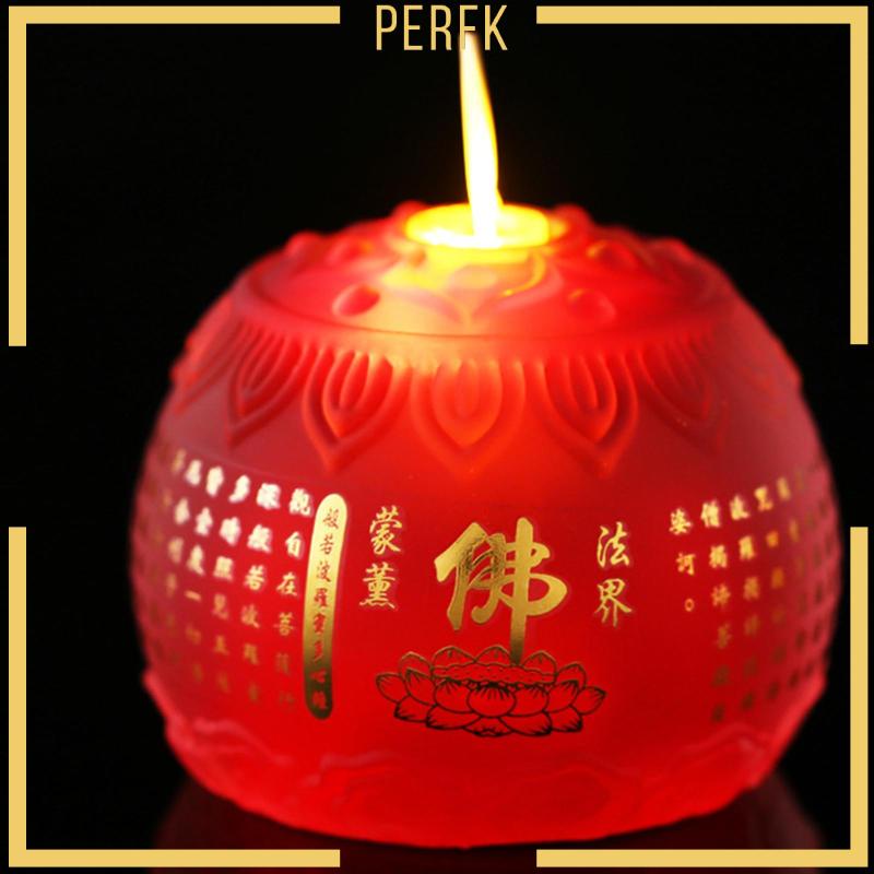 [Perfk] Đèn LED Hình Hoa Sen Năng Lượng Pin