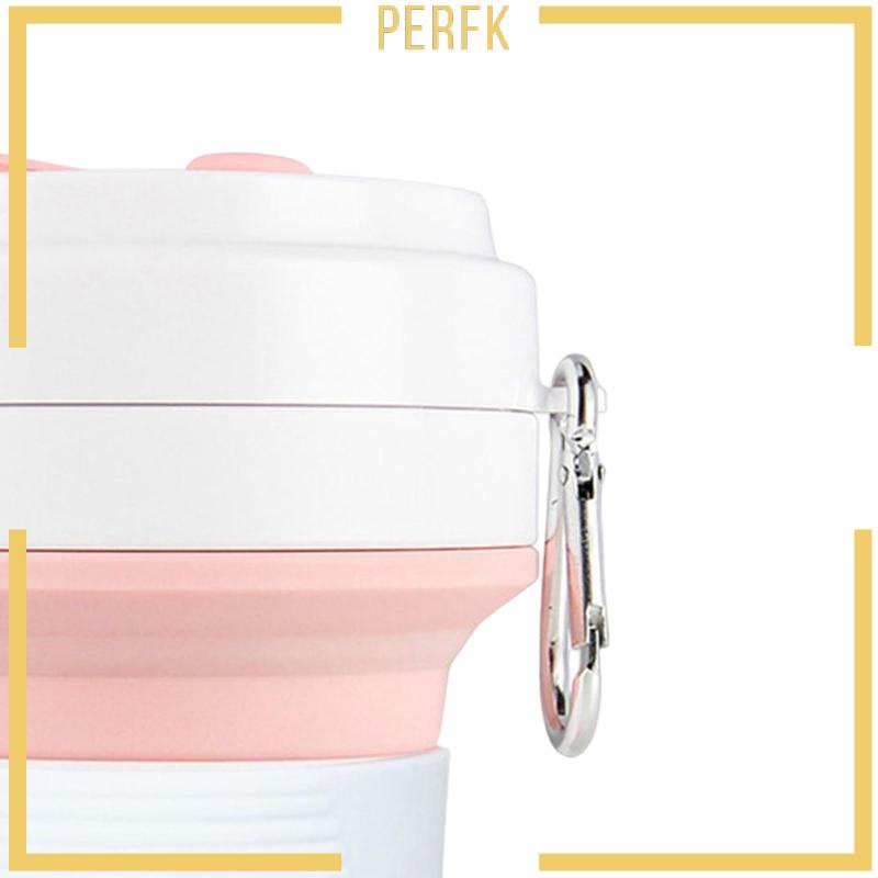 Cốc Uống Nước Nóng Lạnh Bằng Silicone Có Thể Gấp Gọn