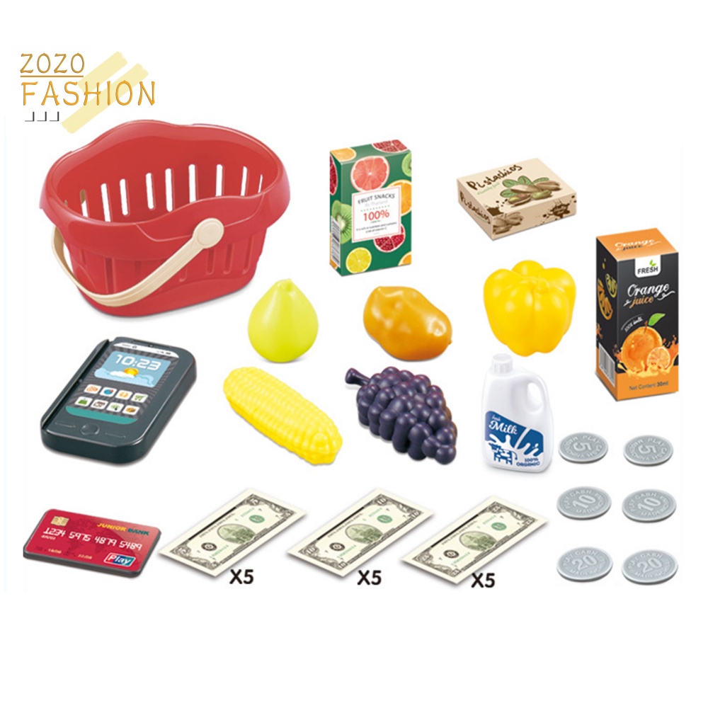 Bộ 36 Thẻ Tín Dụng Đồ Chơi Thu Ngân Siêu Thị Dành Cho Các Bé