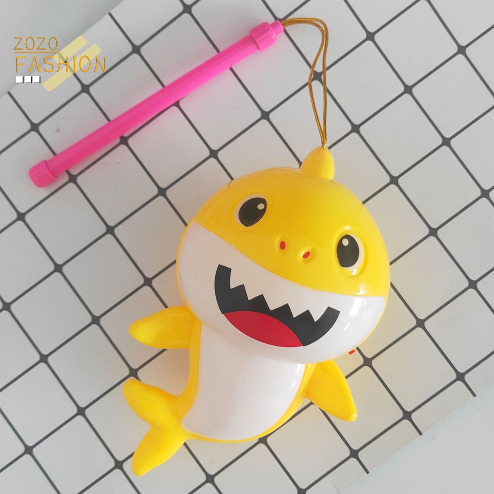 Lồng Đèn Phát Nhạc Hình Cá Mập Dễ Thương Cho Bé