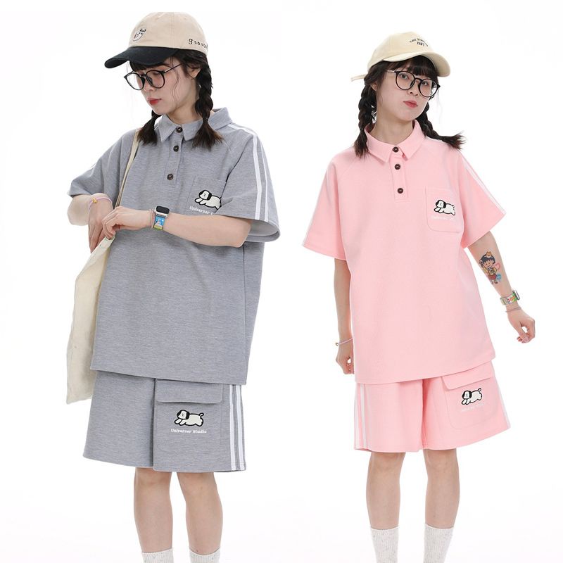 Set Đồ Thể Thao Ngắn Tay Thiết Kế Mới Năng Động Thời Trang Dành Cho Mùa Hè