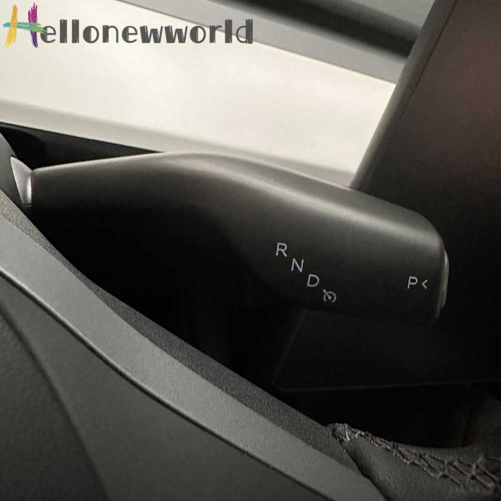 1 Cặp Núm Bọc Cần Gạt Số Màu Nhám Cho Tesla Model Y 3