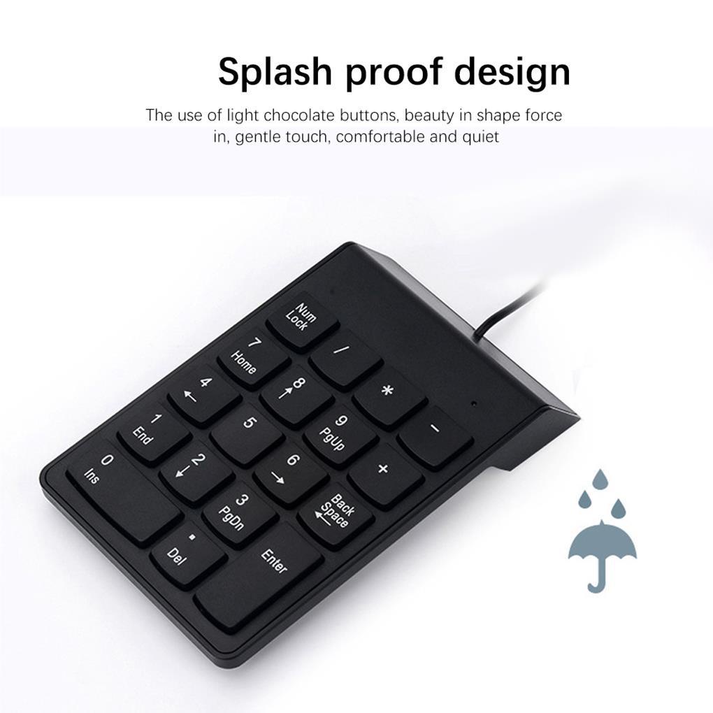 Bàn Phím Số G3 Mini Có Dây USB Cho Laptop PC Notebook