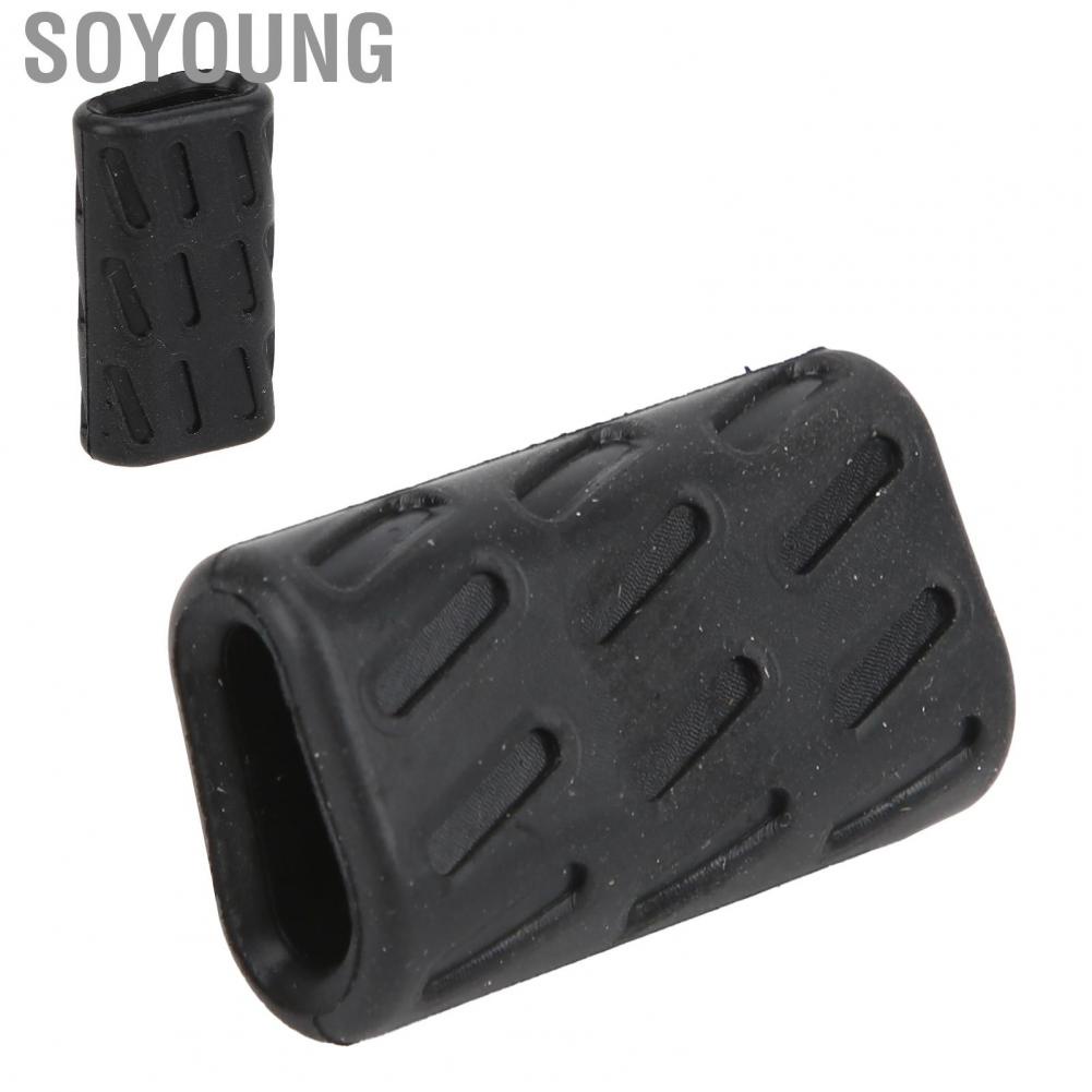 Soyoung Foot Shift Lever Cover Silica Gel Harmless Peg  Aging Black for Motorcycle Replacement Multistrada 1200 DVT