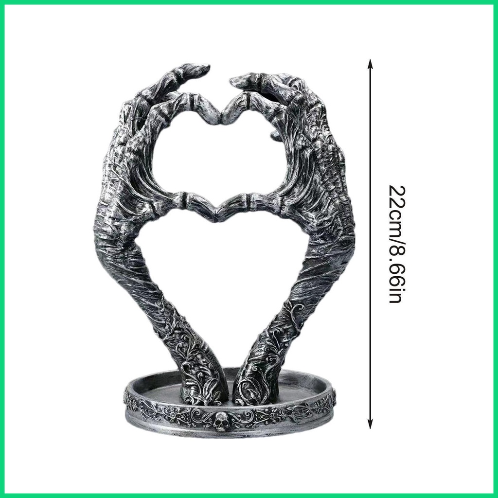 Giá Đỡ Trang Sức Hình Bàn Tay Tạo Hình Trái Tim Đáng Sợ Trang Trí Phòng Ngủ