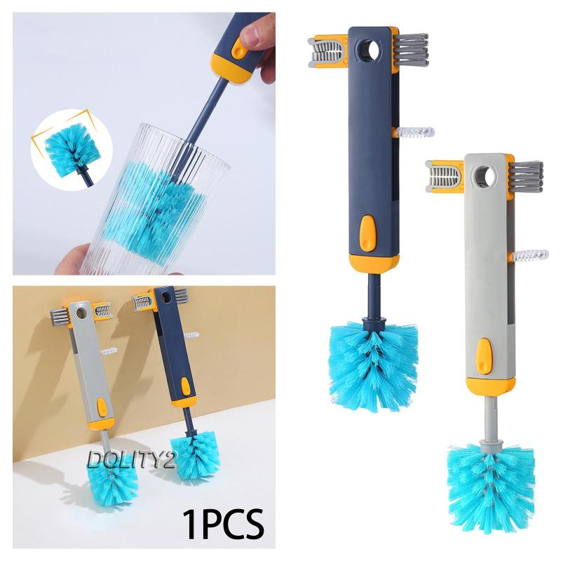 Bộ 2 Bàn Chải Vệ Sinh Bình Sữa / Kính Đa Năng Có Thể Tái Sử Dụng