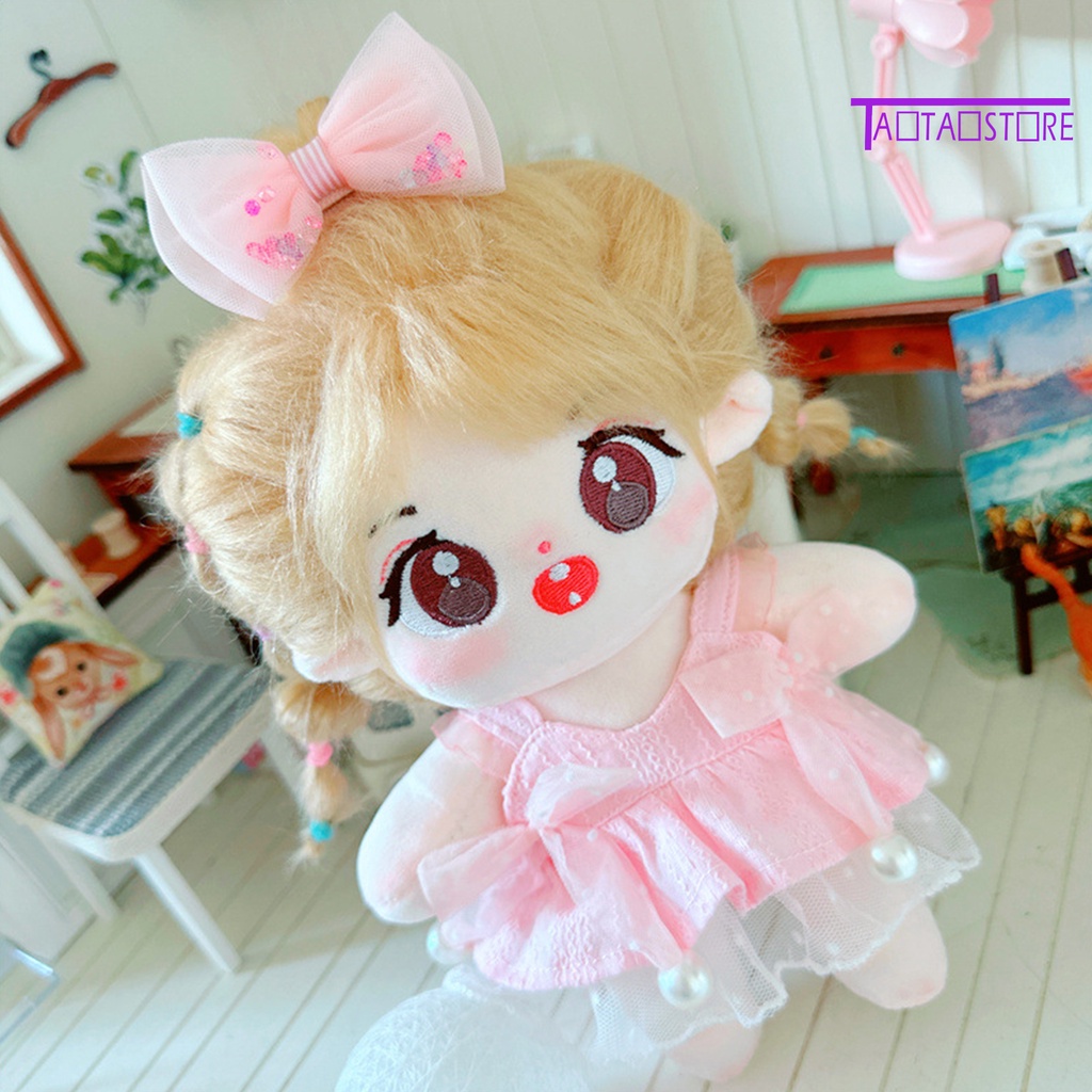 Búp Bê Nhồi Bông 20cm Hình Mắt To Dễ Thương