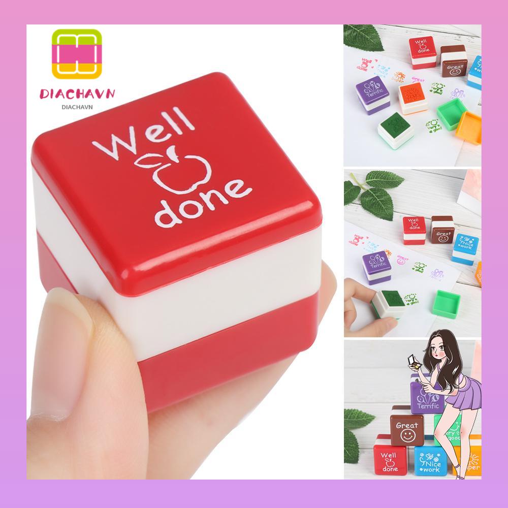 Set 6 Con Dấu Dùng Làm Đồ Thủ Công / Khen Thưởng Cho Trẻ Mẫu Giáo