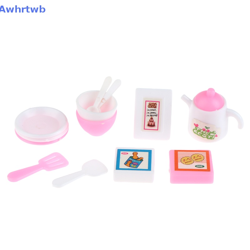 Set 13 Món Chén Đĩa 1: 12 Cho Nhà Búp Bê Mới