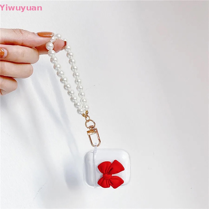 < Yiwuyuan > Móc Khóa Chuỗi Hạt Ngọc Trai Kết Nối Bluetooth Cho Túi Xách / Xe Hơi Mới