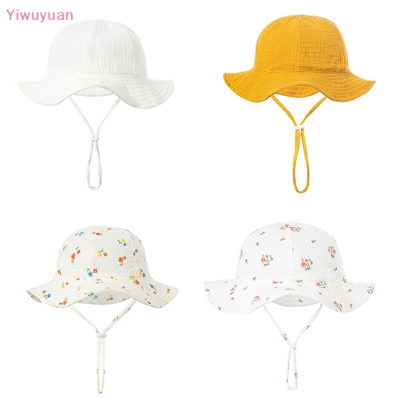 Mũ Bucket Chất Liệu Cotton In Chữ Mới Cho Bé