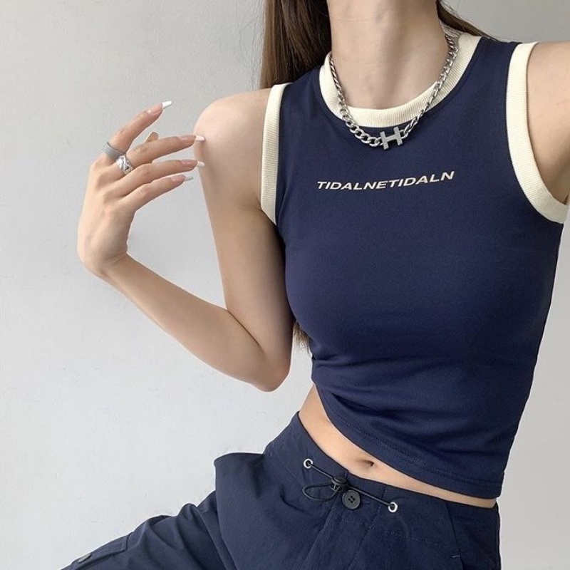 Áo Hai Dây Sát Nách Quyến Rũ Thời Trang Hè Cho Nữ