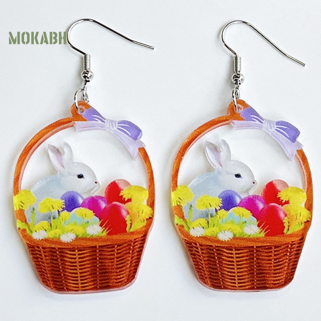 1 Đôi Bông Tai Hình Thú Cưng Hoạt Hình Dễ Thương Bằng Acrylic