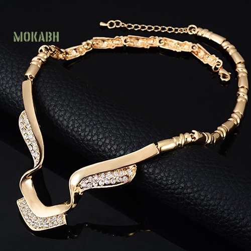 (Hot) Bộ Trang SứC HợP Kim ĐíNh Đá Sang TrọNg