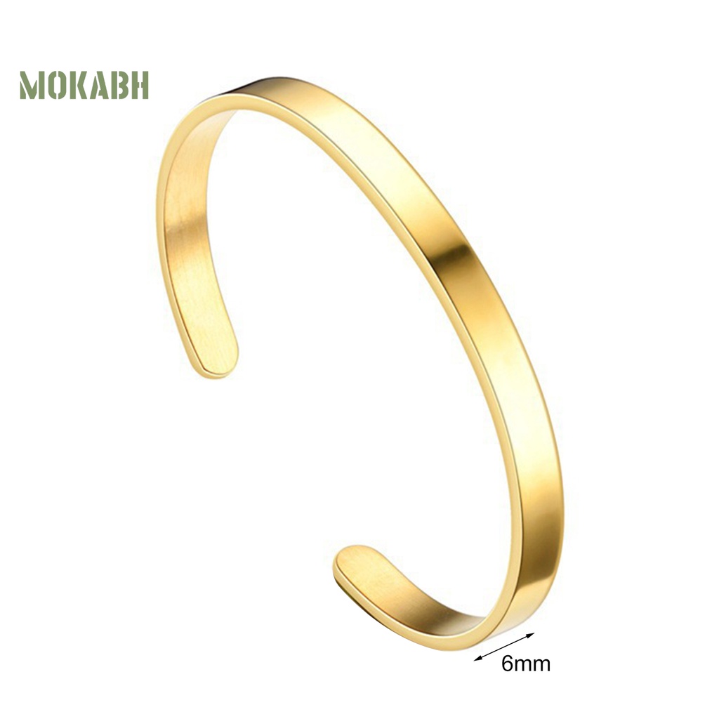 Vòng Đeo Tay Bằng Thép Không Gỉ Màu Sắc Thời Trang Dành Cho Nam Và Nữ