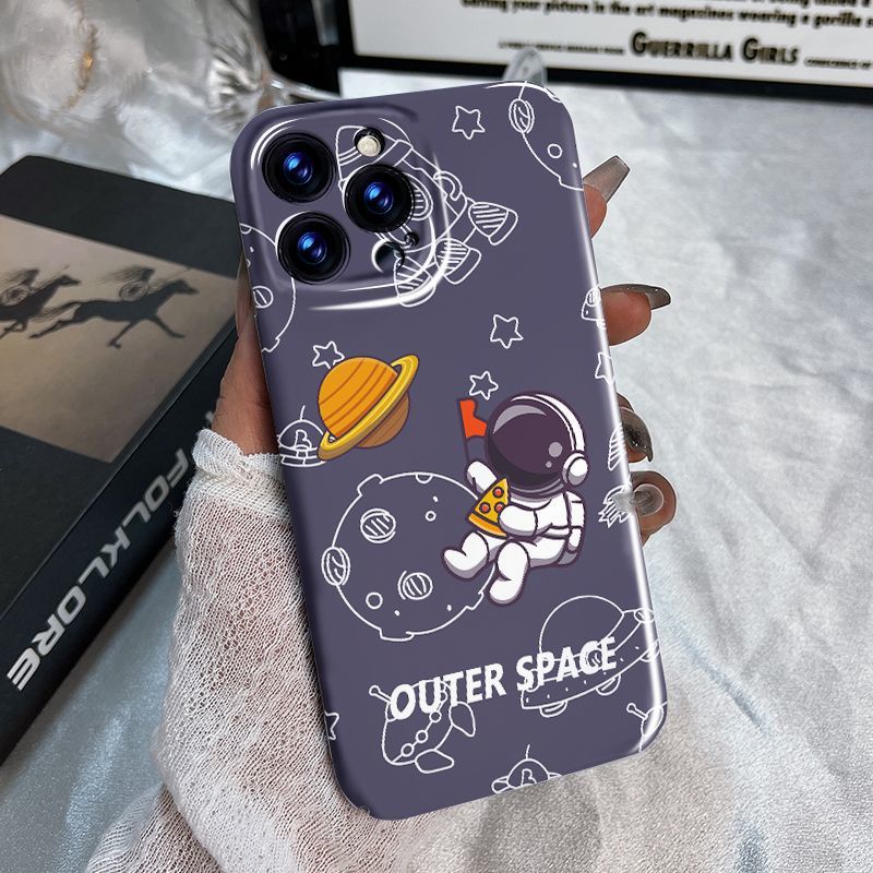 Ốp Điện Thoại In Hình Phi Hành Gia Hoạt Hình Cho Iphone 14Proxsmax max 1112 / 13