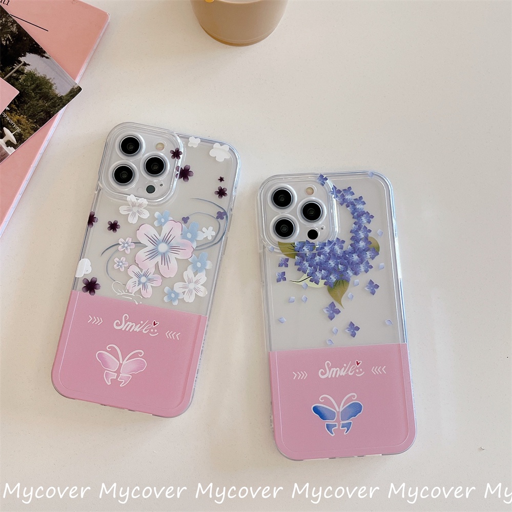 Ốp ĐiệN ThoạI HọA TiếT Hoa Cho iPhone 11 12 13 14 Pro Max X Xr Xs 8 7 6 Plus SE 2020