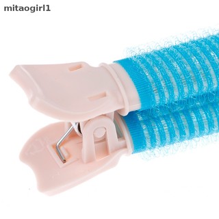 1 [mitaogirl1] Set 2 Kẹp Tóc Xoăn Tự Dính Làm Phồng Tóc