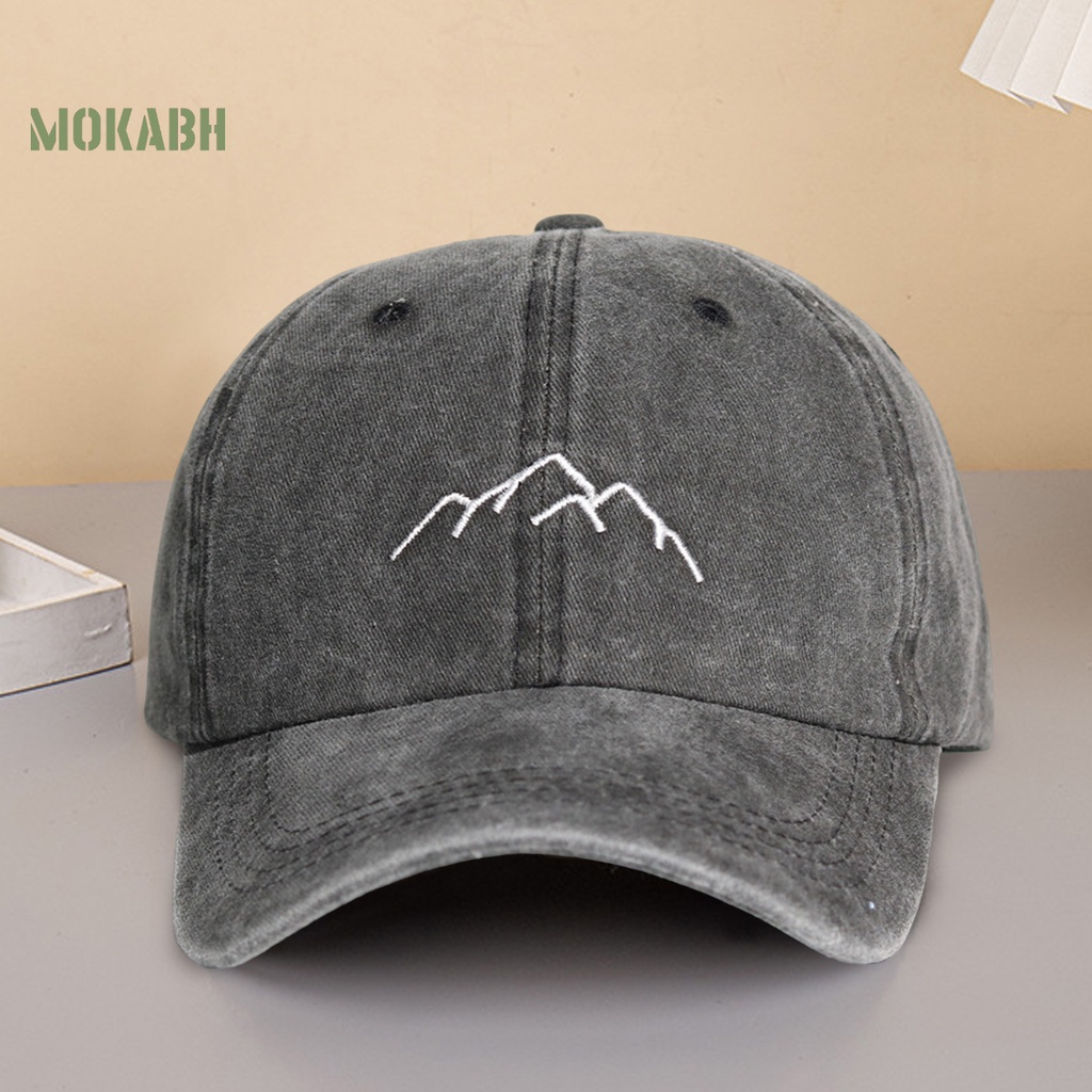 Mũ Lưỡi Trai Màu Trơn Thêu Họa Tiết Có Thể Điều Chỉnh Kích Thước Cho Học Sinh