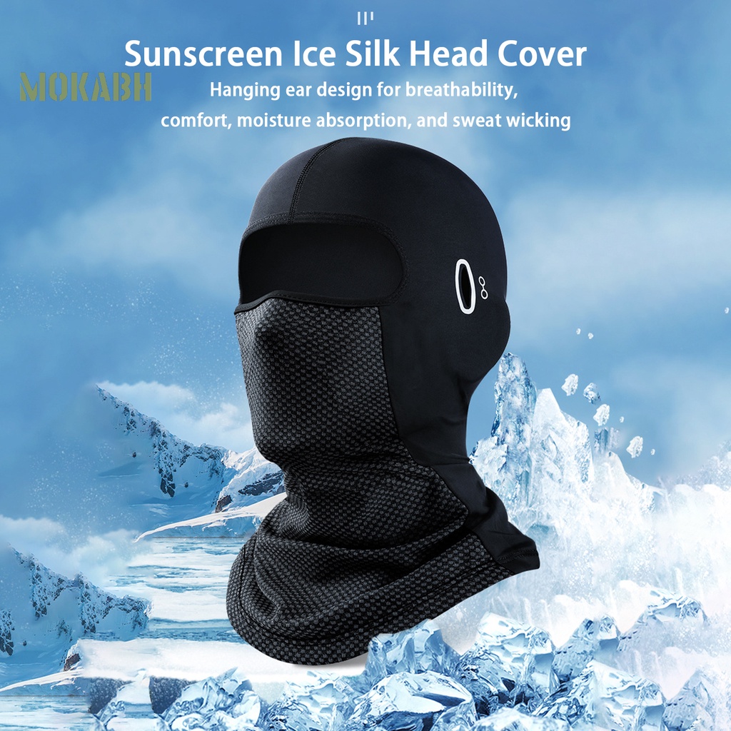 [Mok Abh] Móc Đeo Tai Độ Co Giãn Cao Chống Nắng Khi Đi Xe Đạp Có Lỗ Đeo Kính