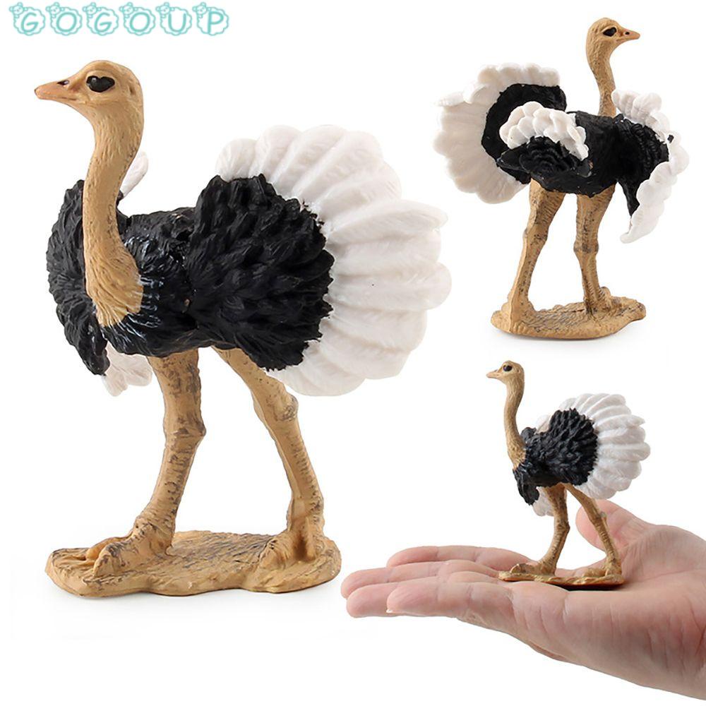 Mô Hình Chim Đà Điểu Đồ Chơi Giáo Dục Khoa Học &amp; Hoang Dã Sống Động Như Thật