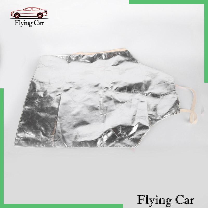 Set 2 Tạp Dề Lá Nhôm Bảo Vệ Chân Dùng Trong Phòng Thí Nghiệm / Cá