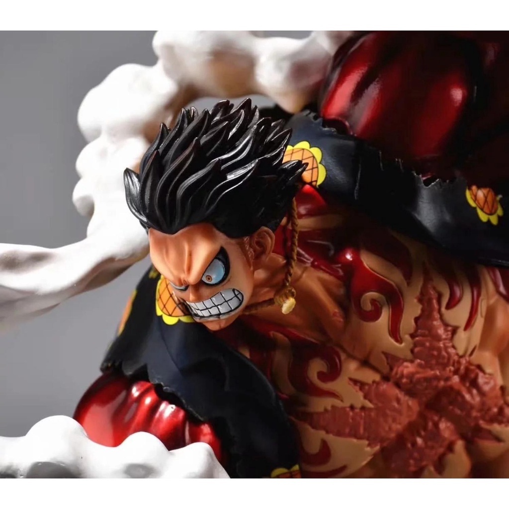 Bản LED | Mô hình Luffy gear 4 snakeman cực chiến cao 25cm | Figure anime one piece vua hải tặc đồ chơi mô hình làm quà