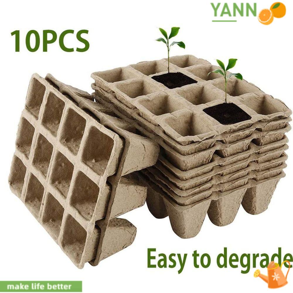 Khay Gieo Hạt 12 Ngăn Với Đế Gắn Nhãn Tiện Dụng Cho Sân Vườn