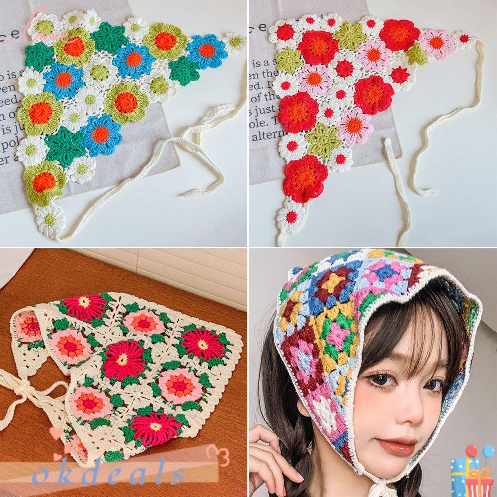 Băng Đô Dệt Kim Thủ Công Dễ Thương Thời Trang Mùa Hè