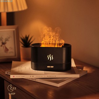 Máy phun sương tạo độ ẩm giả lửa nhiều cấp độ sáng để bàn tại nhà