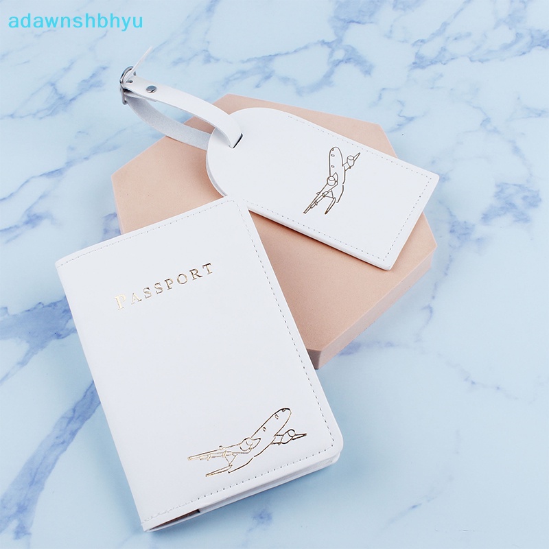 Vỏ Bọc Hộ Chiếu Du Lịch In Chữ Adwnshbhyu Dành Cho Cặp Đôi