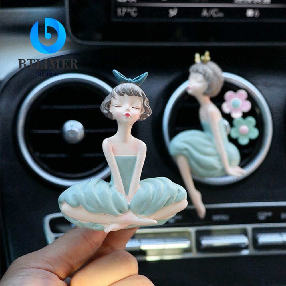 Kẹp Khuếch Tán Nước Hoa Gắn Điều Hòa Xe Hơi Kiểu Hoạt Hình Xinh Xắn