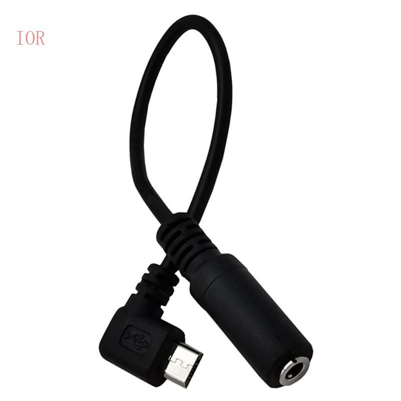 Dây Cáp Nối Tai Nghe 3.5Mm Góc Phải Micro USB