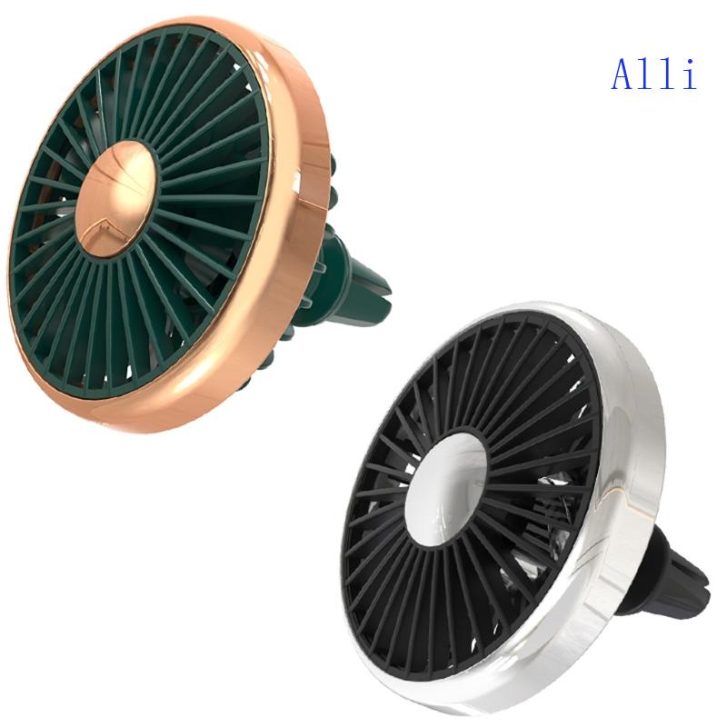 Quạt Làm Mát USB 3 Tốc Độ Gió Mạnh Có Đèn LED Cho Xe SUV