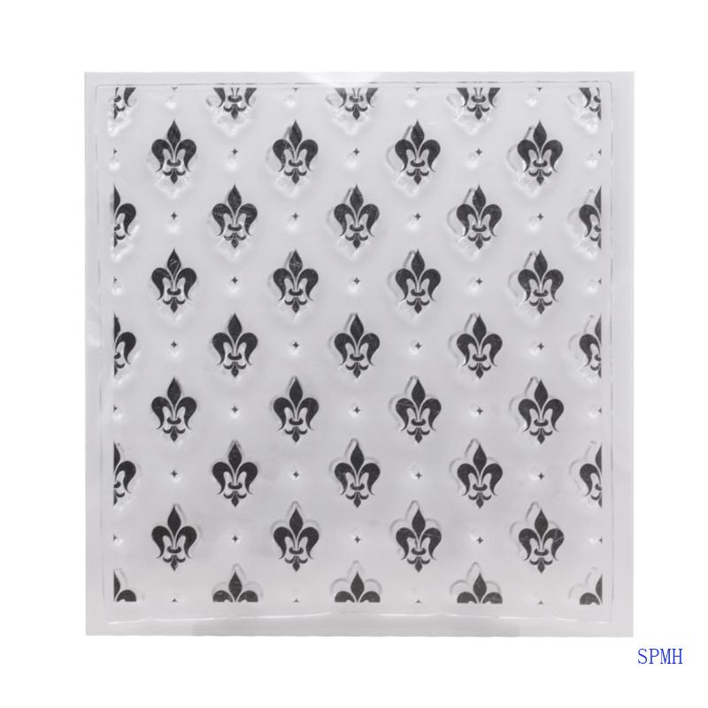 Con Dấu Silicon Trong Suốt In Nổi Họa Tiết Trang Trí Album Ảnh DIY Thẻ