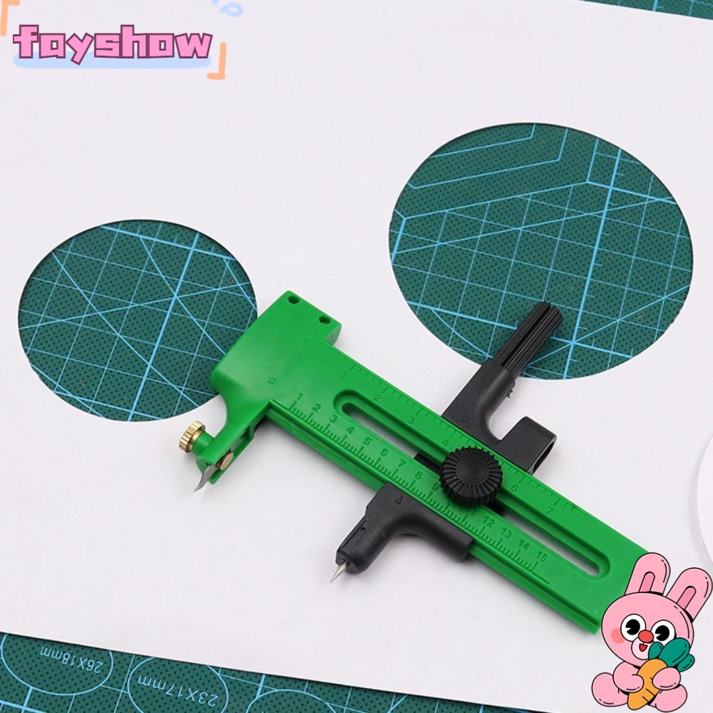 Khuôn Cắt Hình Tròn Đường Kính 112mm Kèm Bánh Cóc Điều Chỉnh Được Dùng Làm Thẻ Sinh Nhật