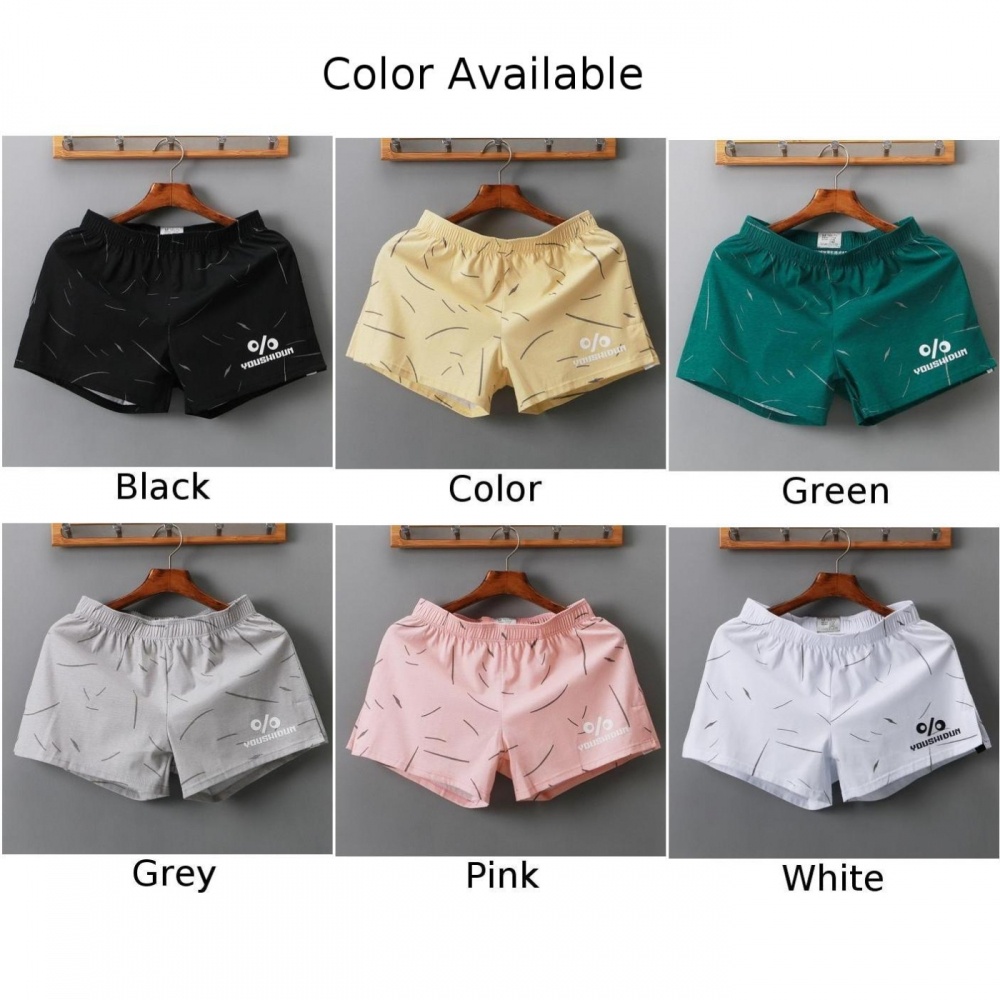 Quần Short Thể Thao Chất Liệu Cotton Thoáng Khí Dáng Rộng Năng Động Thời Trang Cho Nam