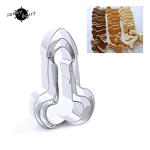 Set 3 Khuôn Cắt Làm Bánh Bằng Thép Không Gỉ Tiện Dụng