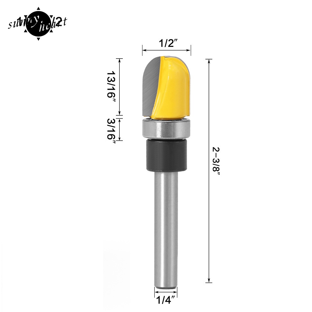 Mũi Phay Router 1 / 4inch / 6mm Cắt Gỗ Chuyên Dụng