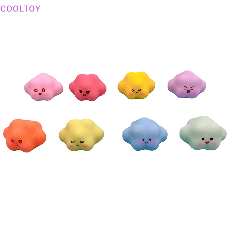 Cooltoy 1 Đồ trang trí Đám Mây Mini Bằng Resin Huỳnh Quang Trang Trí Nhà Búp Bê