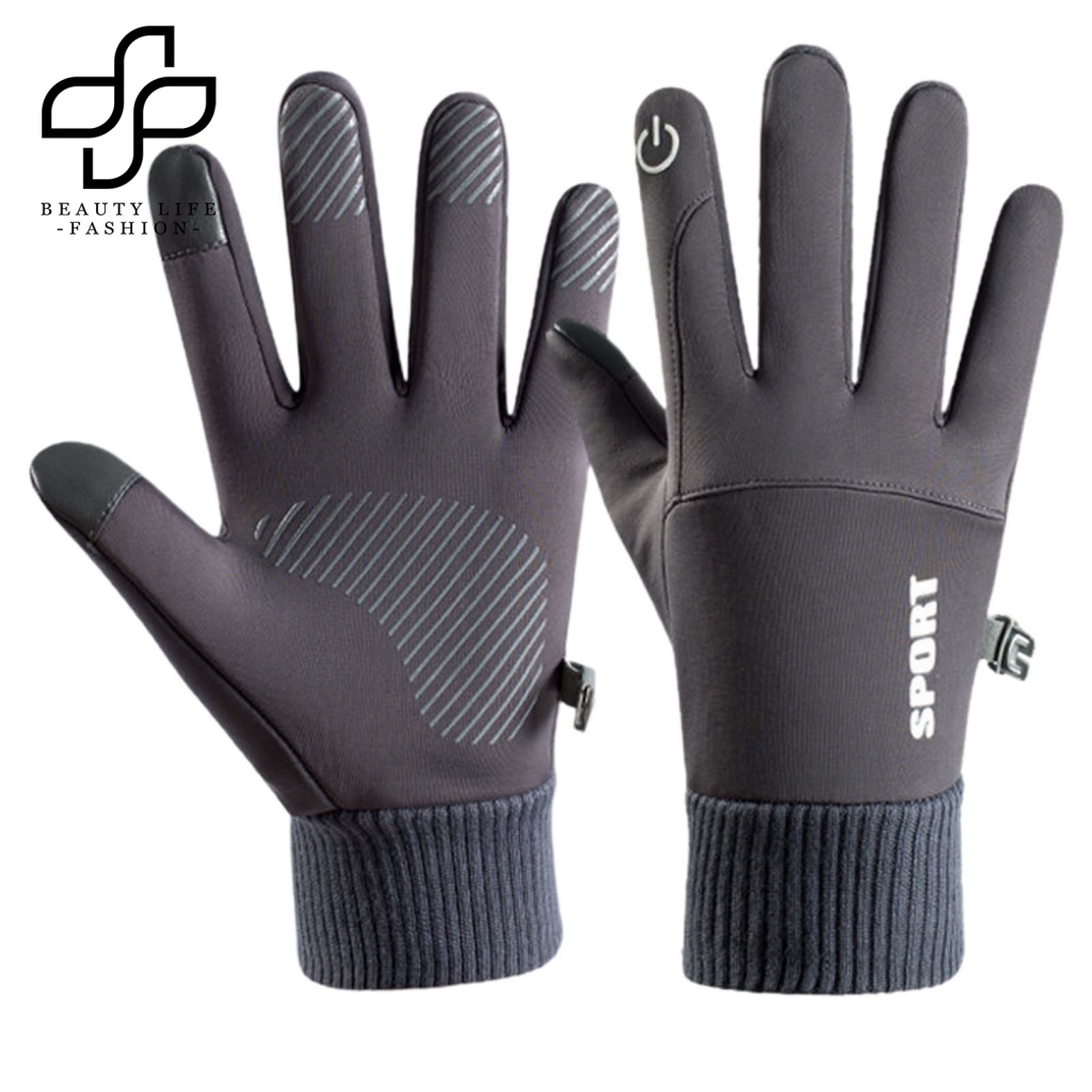 1 Đôi Găng Tay Trượt Tuyết Giữ Ấm Chống Trượt Chống Thấm Nước Chống Mồ Hôi Dùng Được Màn Hình Cảm Ứng